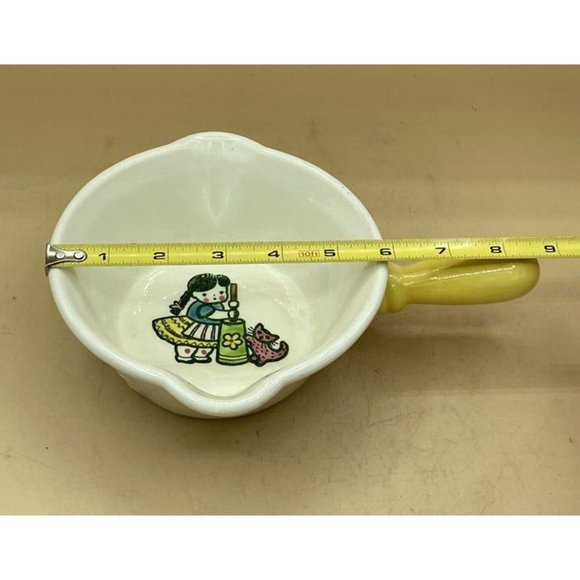 Metlox Poppytrail Happy Time Butter Churn Girl Soup Gravy California Pottery - Picture 10 of 12